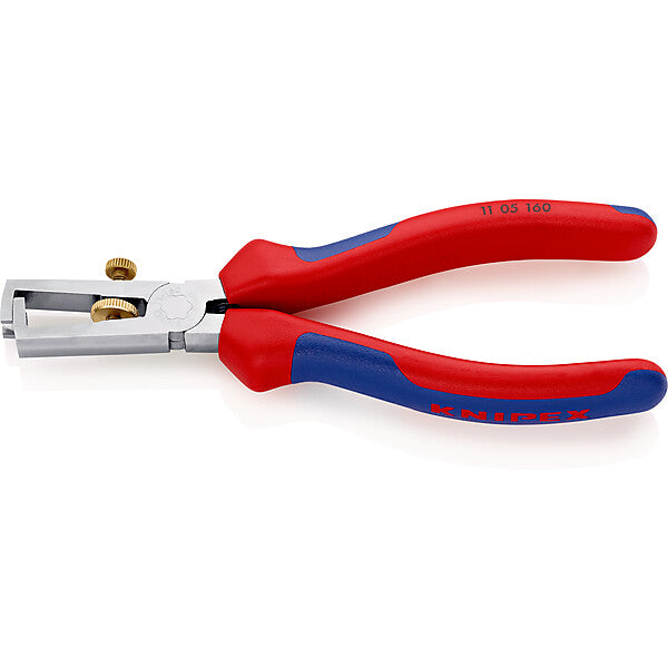 KNIPEX Abisolierzange verchromt, 160mm 11 05 160